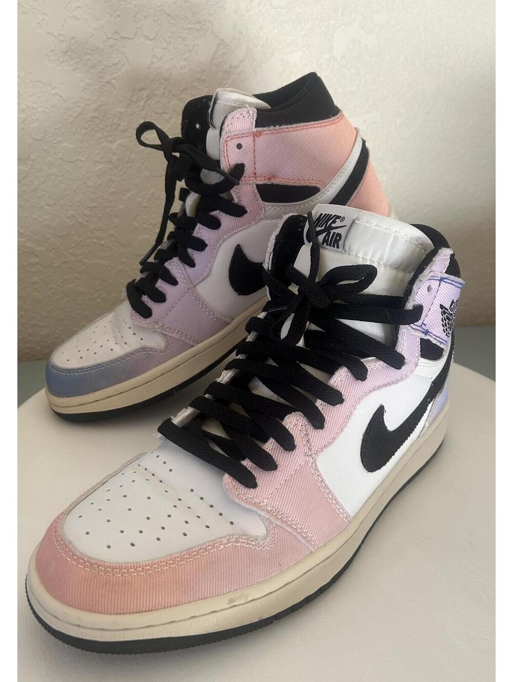 Jordan 1 Retro High OG Skyline Sneakers Mens Size 7
